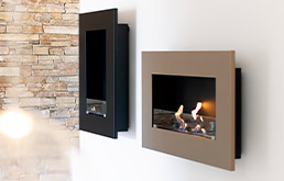 Decoflame New York wall-mounted bioethanol fireplaces