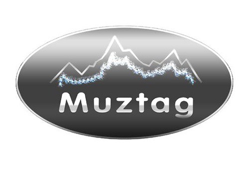 Muztag utendørs gasspeis Logo Muztag Logo