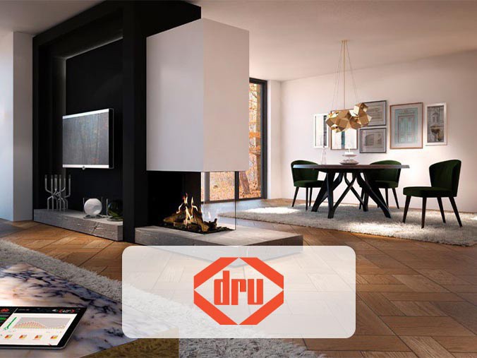 Dru Fires gasspeis innebygd
