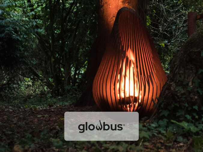 Glowbus ildsted