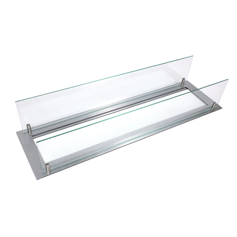 Innbygningsprofil til 100 cm Brenner  | Biopeiser-shop.no | Byggemateriale for biopeis