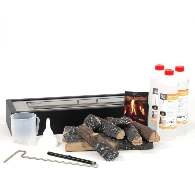 Biopeis innsatspakke - 65 cm ScandiFlames | Biopeiser-shop.no | Innsats til Eksisterende Peis