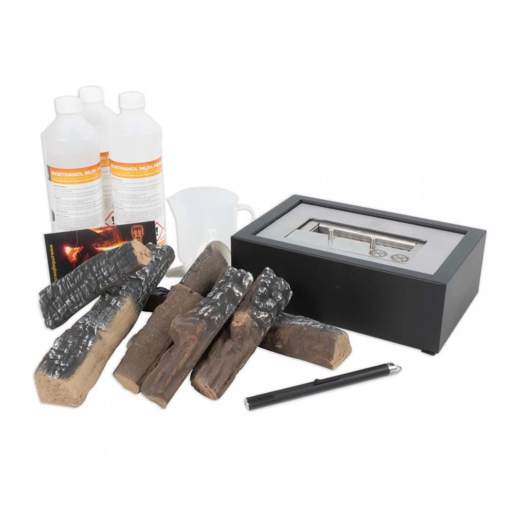 Biopeis innsatspakke - 30,5 cm ScandiFlames | Biopeiser-shop.no | Innsats til Eksisterende Peis