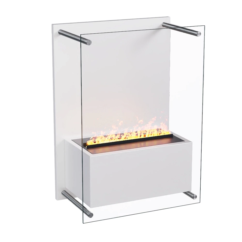 Yosemite Veggmontert Vanndamp peis - Hvit ScandiFlames Electric | Biopeiser-shop.no | Vegghengt Vanndamp Peis