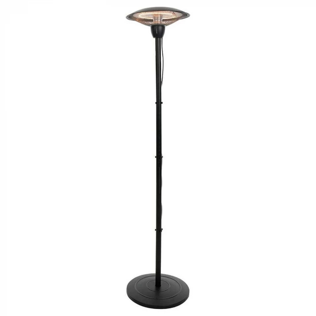 Barcelona 1500W Stående Terrassevarmer Sunred | Biopeiser-shop.no | Frittstående Elektrisk Terrassevarmer