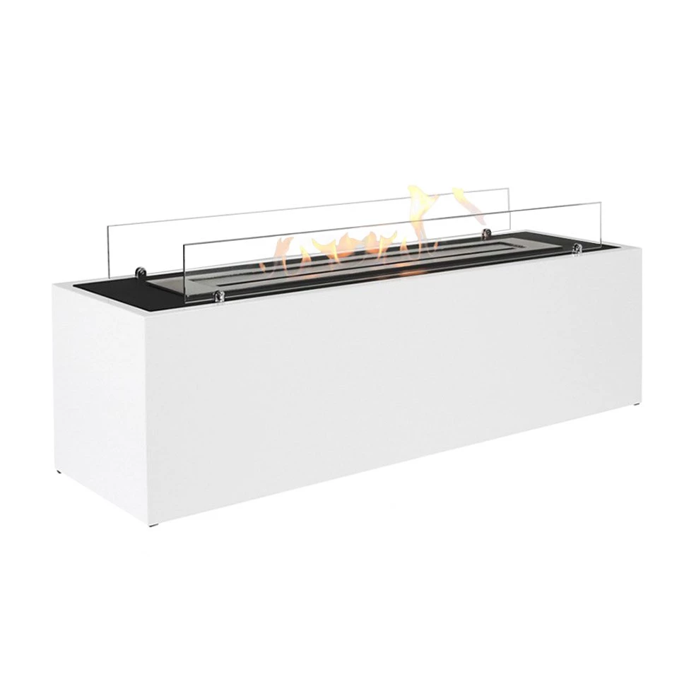 Frittstående biopeis - Hvit ScandiFlames  | Biopeiser-shop.no | Frittstående Utendørs Biopeis , Frittstående biopeis