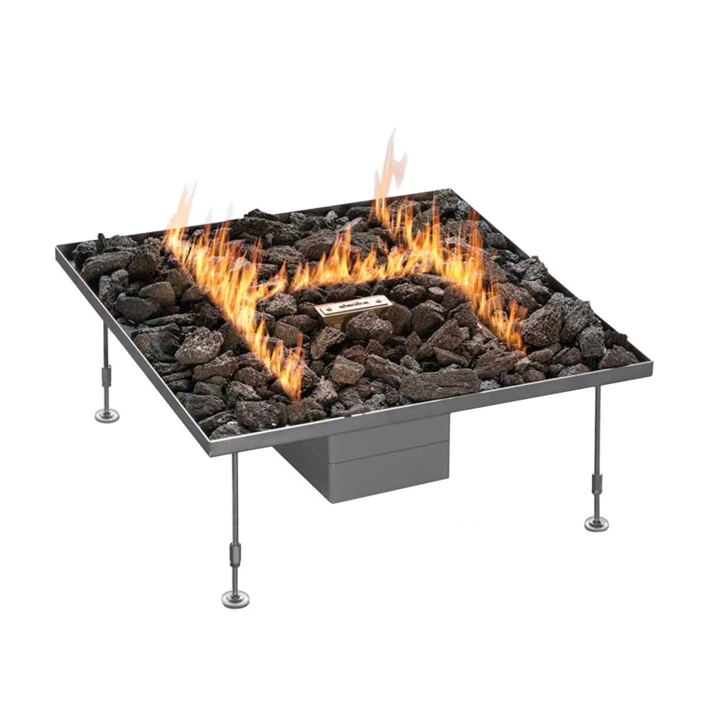 Galio H Insert Automatic Planika Fires  | Biopeiser-shop.no | Utendørs bygg-selv gassbrenner