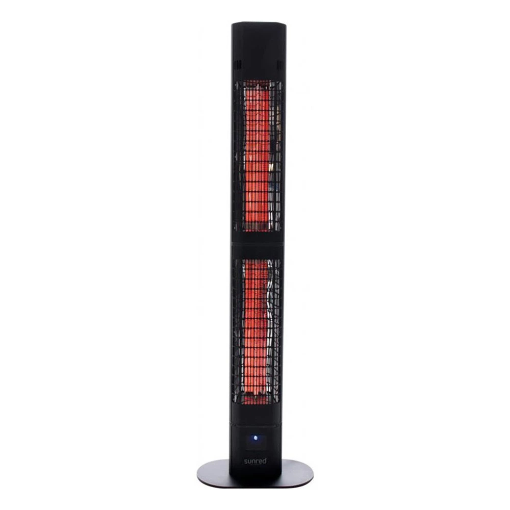 Royal Diamond Dark elektrisk terrassevarmer  | Biopeiser-shop.no | Frittstående Elektrisk Terrassevarmer
