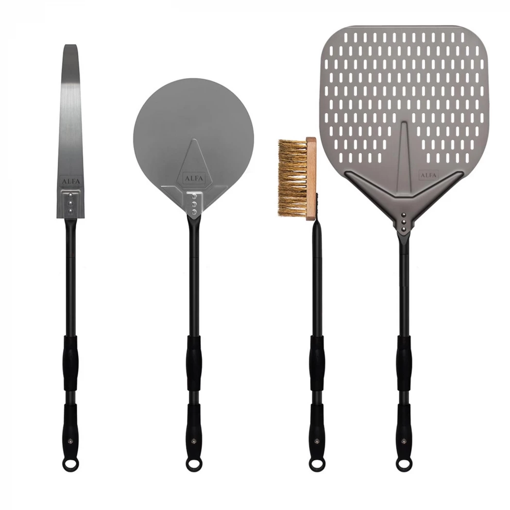 Pizzaspade sett Stor Alfa Forni  | Biopeiser-shop.no | Pizza Oven Accessories