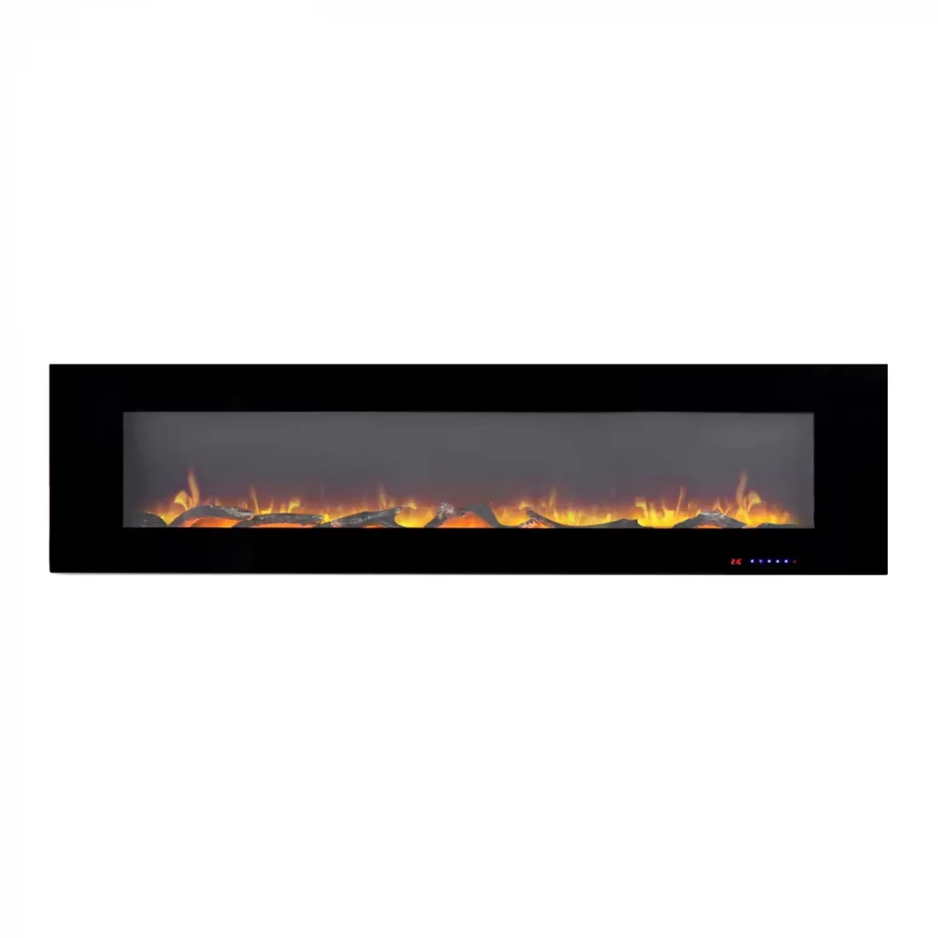Azurite 182 cm - Vegghengt elektrisk peis ScandiFlames Electric  | Biopeiser-shop.no | Vegghengt elektrisk peis