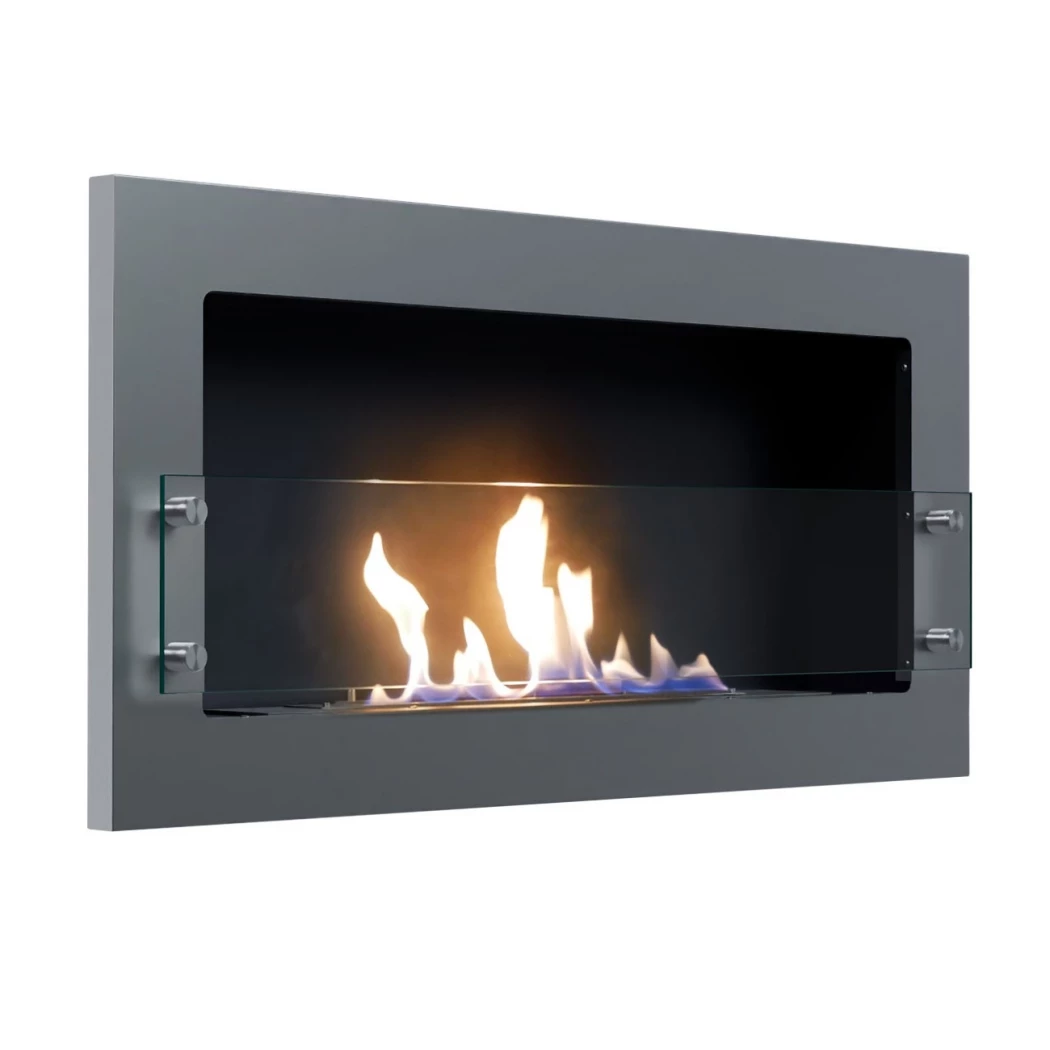 Texas veggmontert biopeis - Stål ScandiFlames | Biopeiser-shop.no | Vegghengt biopeis