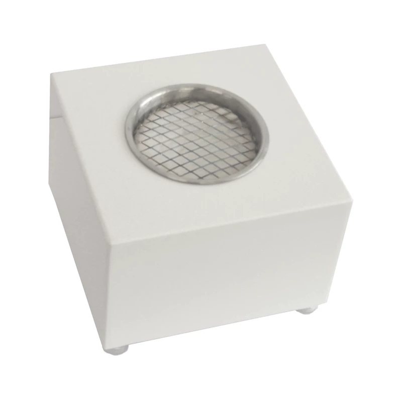 Firkantet biopeis - Hvit ScandiFlames | Biopeiser-shop.no | Bord biopeis
