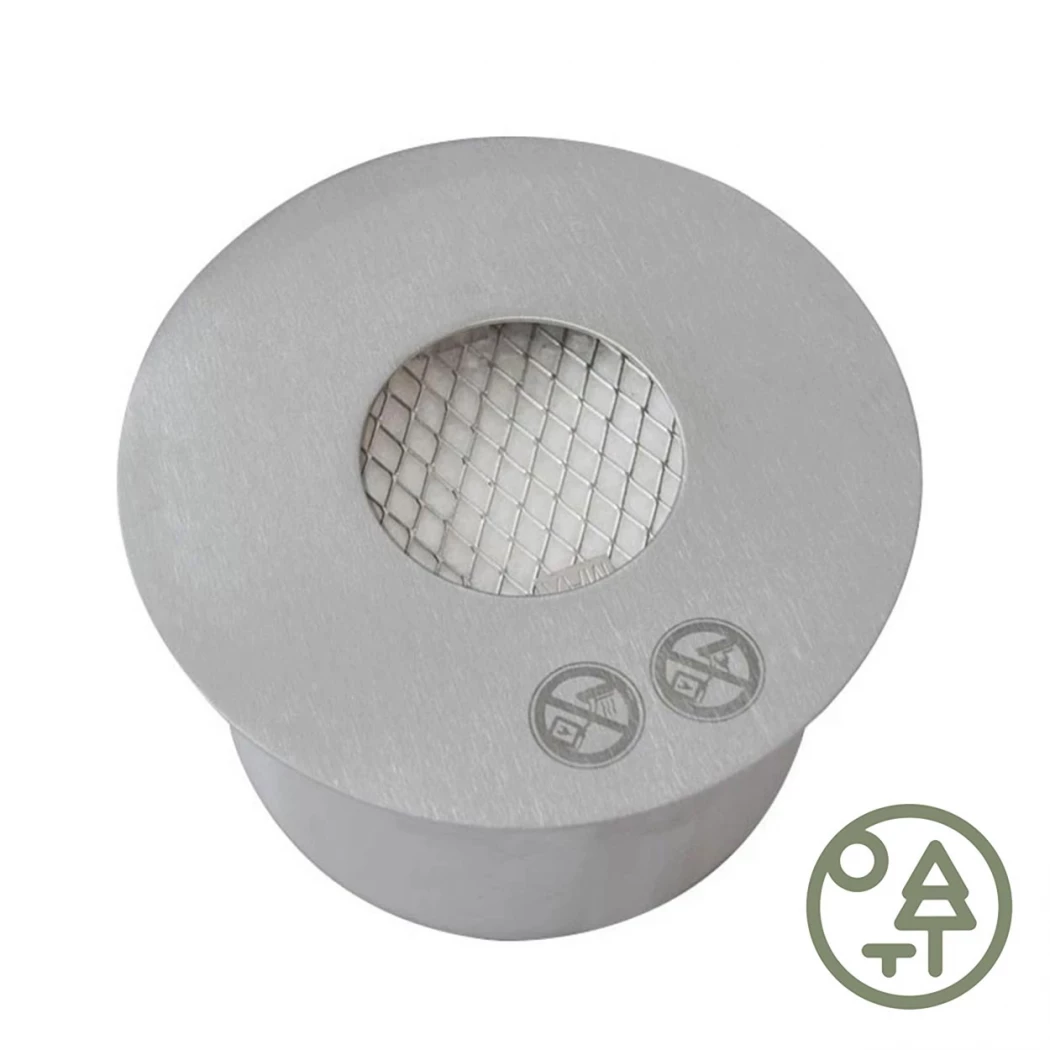 2,5L Rund Utendørs Brenner Ø19 cm ScandiFlames | Biopeiser-shop.no | Rund Manuell Biopeis Brenner
