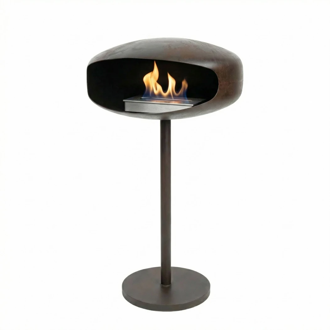 UFO-50 Oxid biopeis på pidestall Hein & Haugaard  | Biopeiser-shop.no | Frittstående biopeis