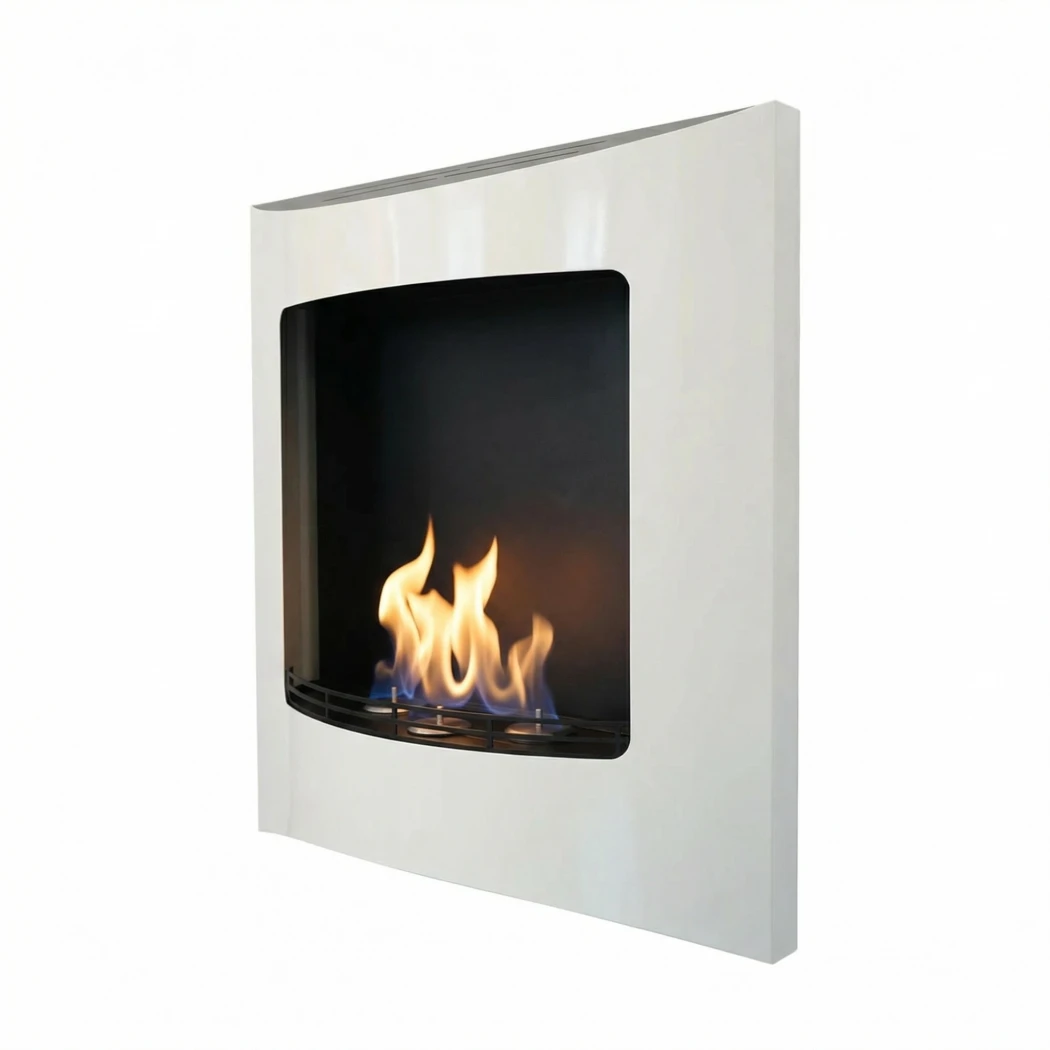 Retra Trio - hvit Nordlys Denmark  | Biopeiser-shop.no | Vegghengt biopeis