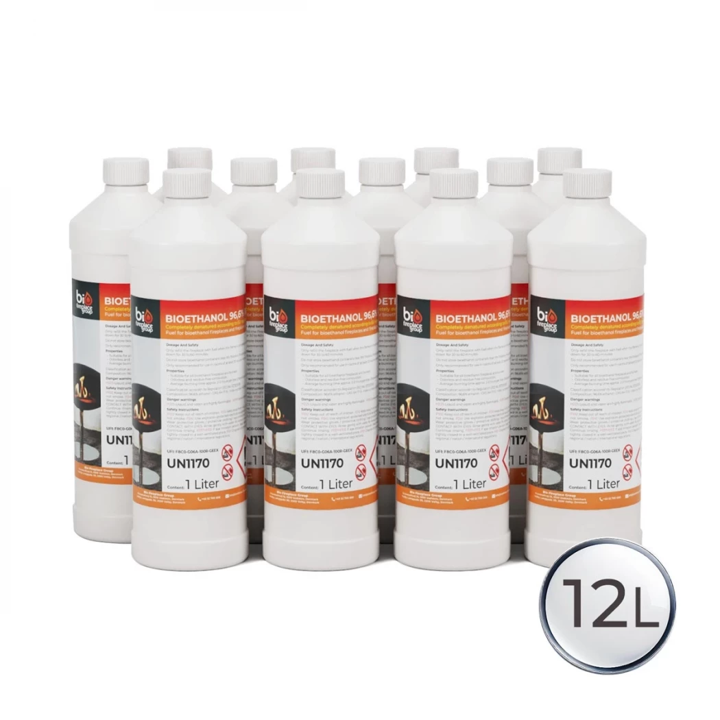 Bioetanol 12 liter | Biopeiser-shop.no | Bioetanol