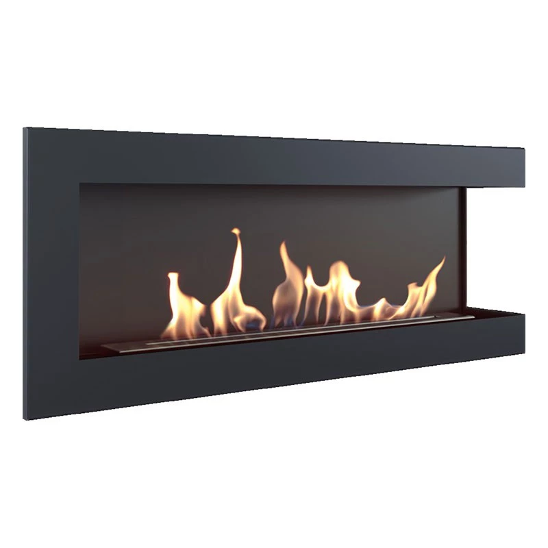 Hjørnepeis 120 cm - Høyre | Biopeiser-shop.no | 2-sidig innebygd biopeis