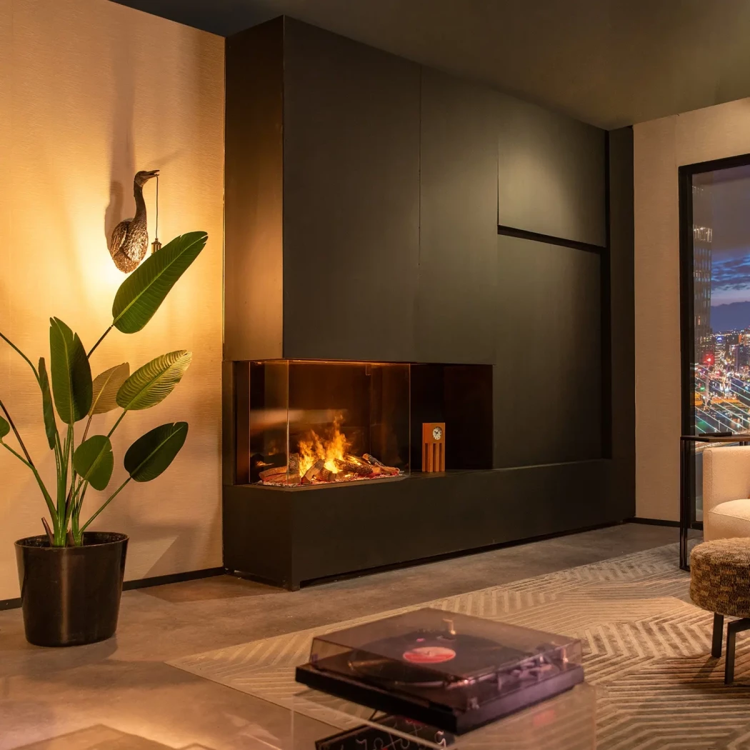 e-MatriX Mood 800-650 III | Faber Vanndamp Peis | Tre-sidig Innsats for Innbygging