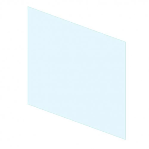 Fullt glass på én side 600 mm  | Biopeiser-shop.no |