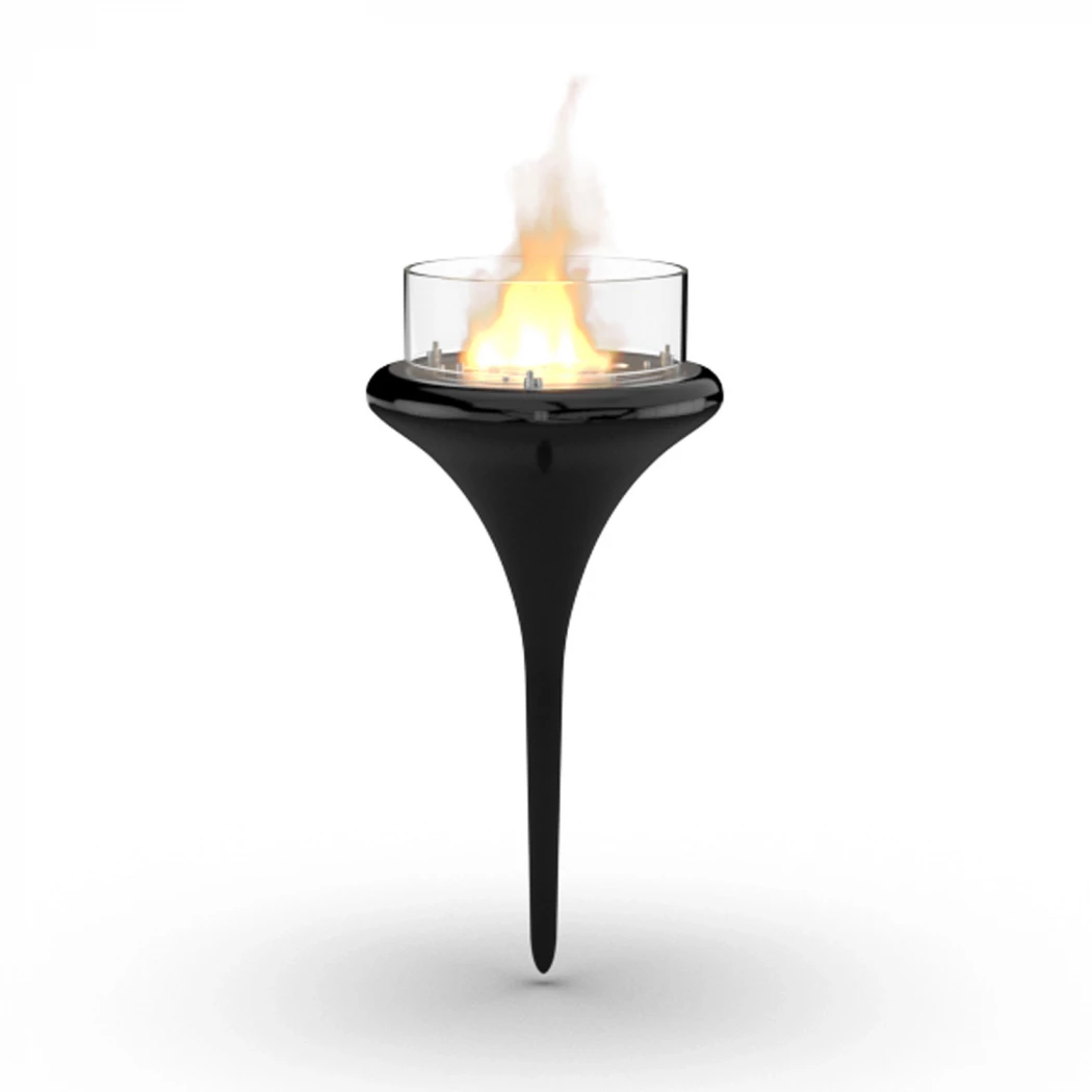 Flut - Sort GlammFire  | Biopeiser-shop.no | Utendørs bålpanne