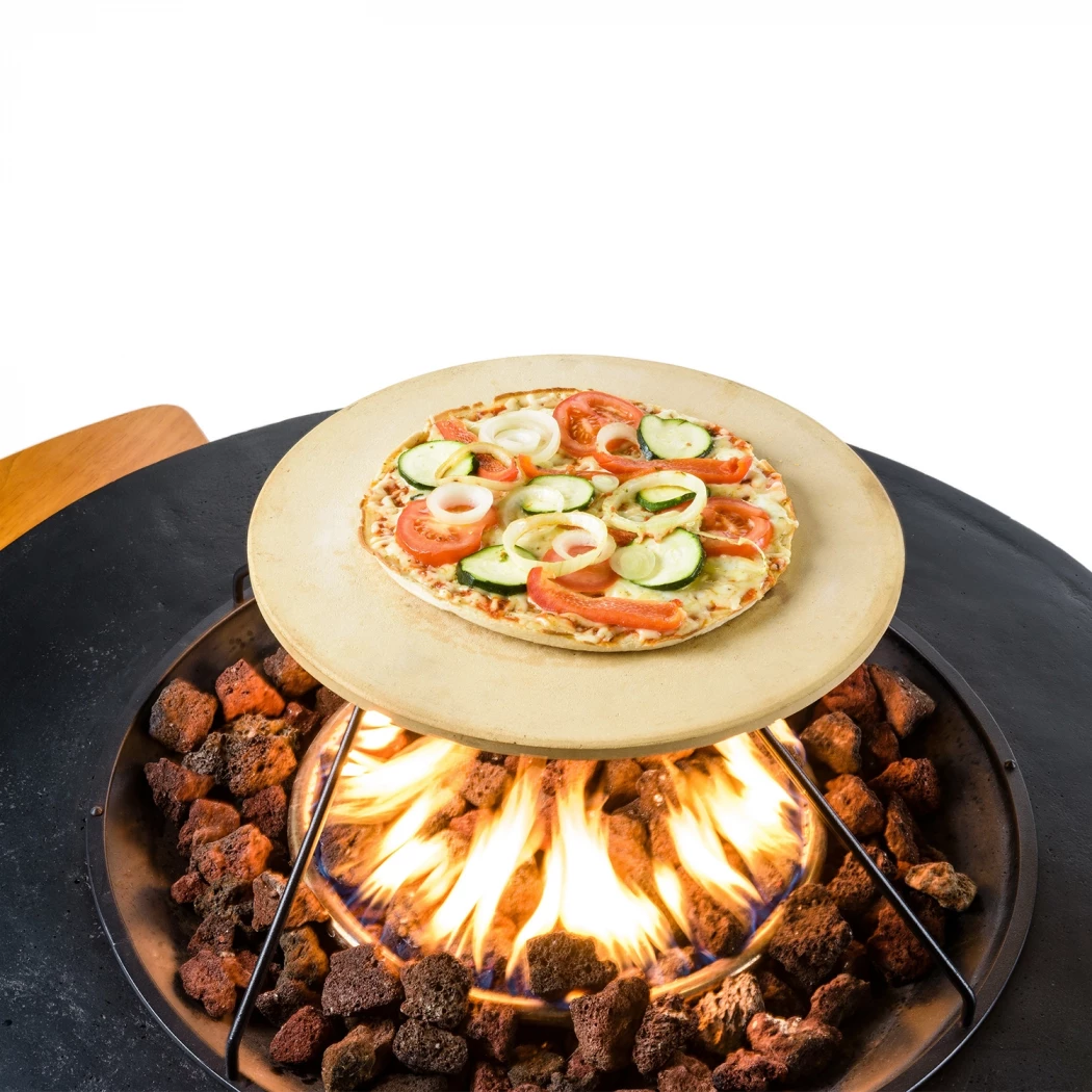 Pizzastein til gasspeis-bord Happy Cocooning  | Biopeiser-shop.no | Pizzastein