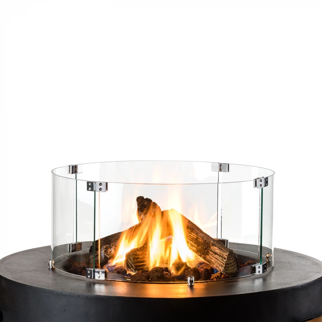Glass Skjermsett (For Cone, Bowl and Oval) Happy Cocooning  | Biopeiser-shop.no | Utendørs Gasspeis Tilbehør