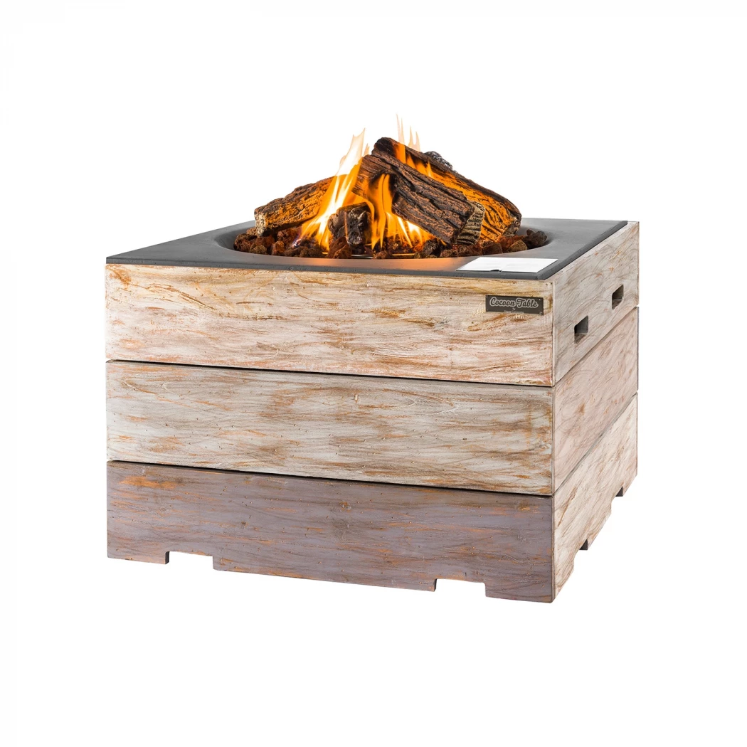 Firkantet gasspeis brannbord - Nice & Nasty Happy Cocooning | Biopeiser-shop.no |