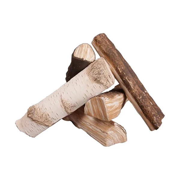 Keramisk ved Mix - 5 Stk.  | Biopeiser-shop.no | Dekor for biopeiser