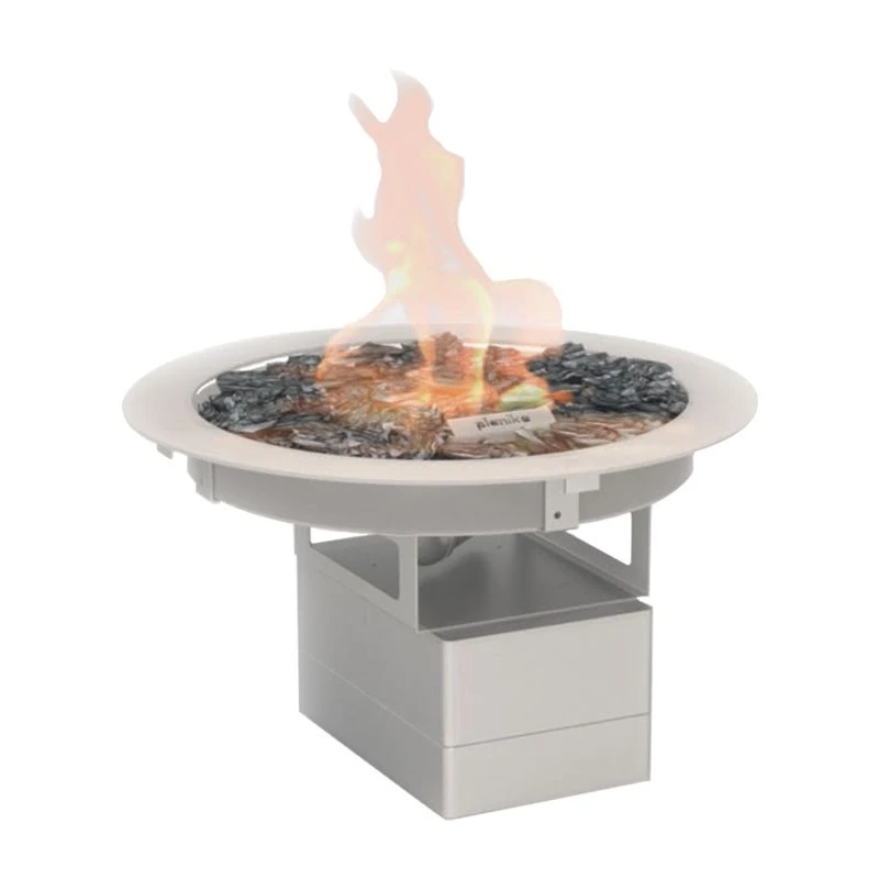 Galio Fire Pit Insert Automatic Planika Fires  | Biopeiser-shop.no | Utendørs bygg-selv gassbrenner