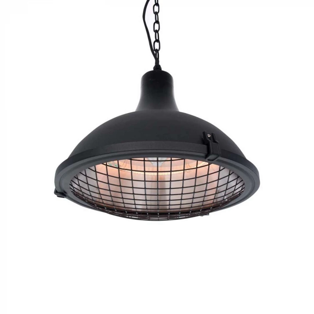 Indus II Bright Hengende 2100W Terrassevarmer Sunred | Biopeiser-shop.no | Opphengt Elektrisk Terrassevarmer