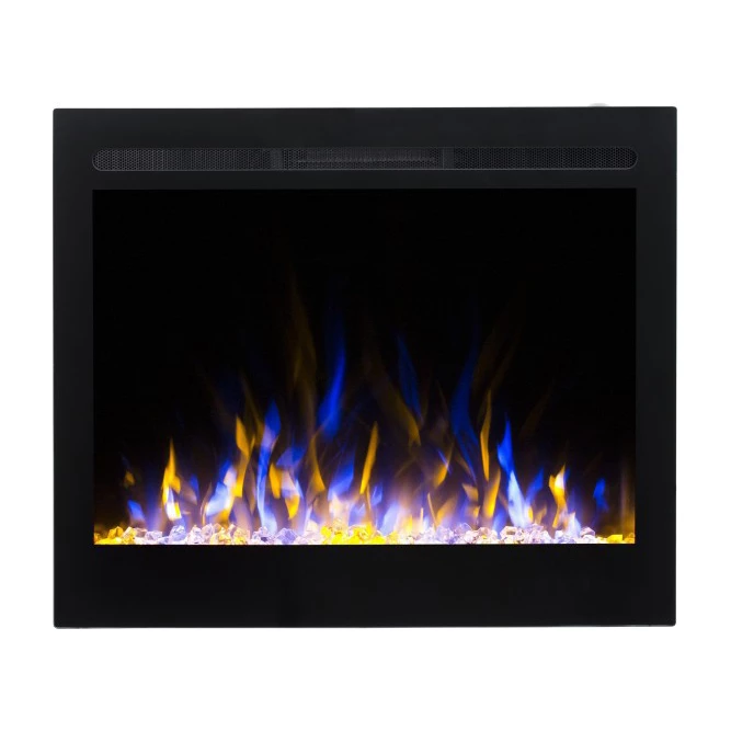 LED Pro innebygd elektrisk peis - 80 cm | Biopeiser-shop.no | 1-sidig innebygget elektrisk peis