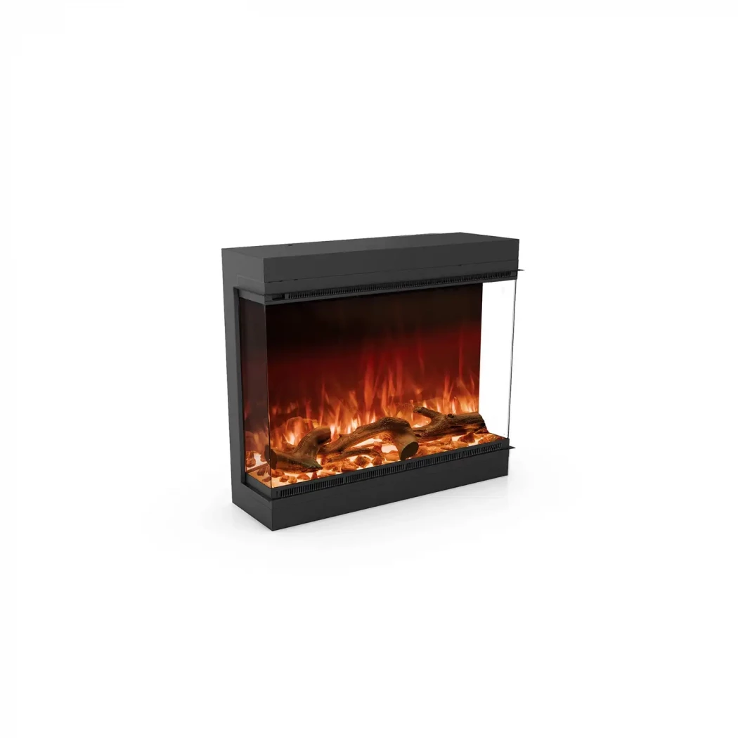 Astro 850 Planika Fires  | Biopeiser-shop.no | Vegghengt elektrisk peis , 3-sidig innebygget elektrisk peis