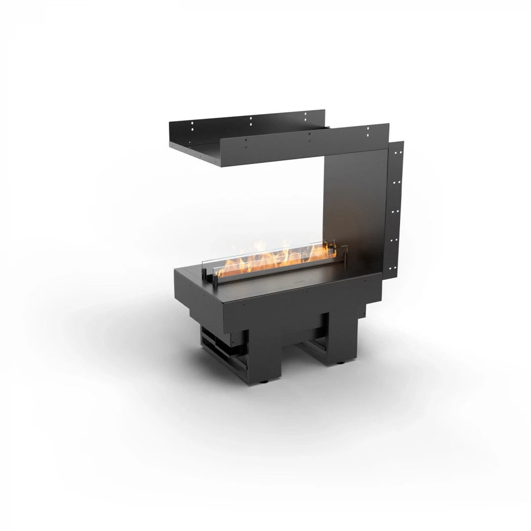 Cool Flame 500 Room-Divider Planika Fires  | Biopeiser-shop.no | 2-sidig Vanndamp Innebygd Peis
