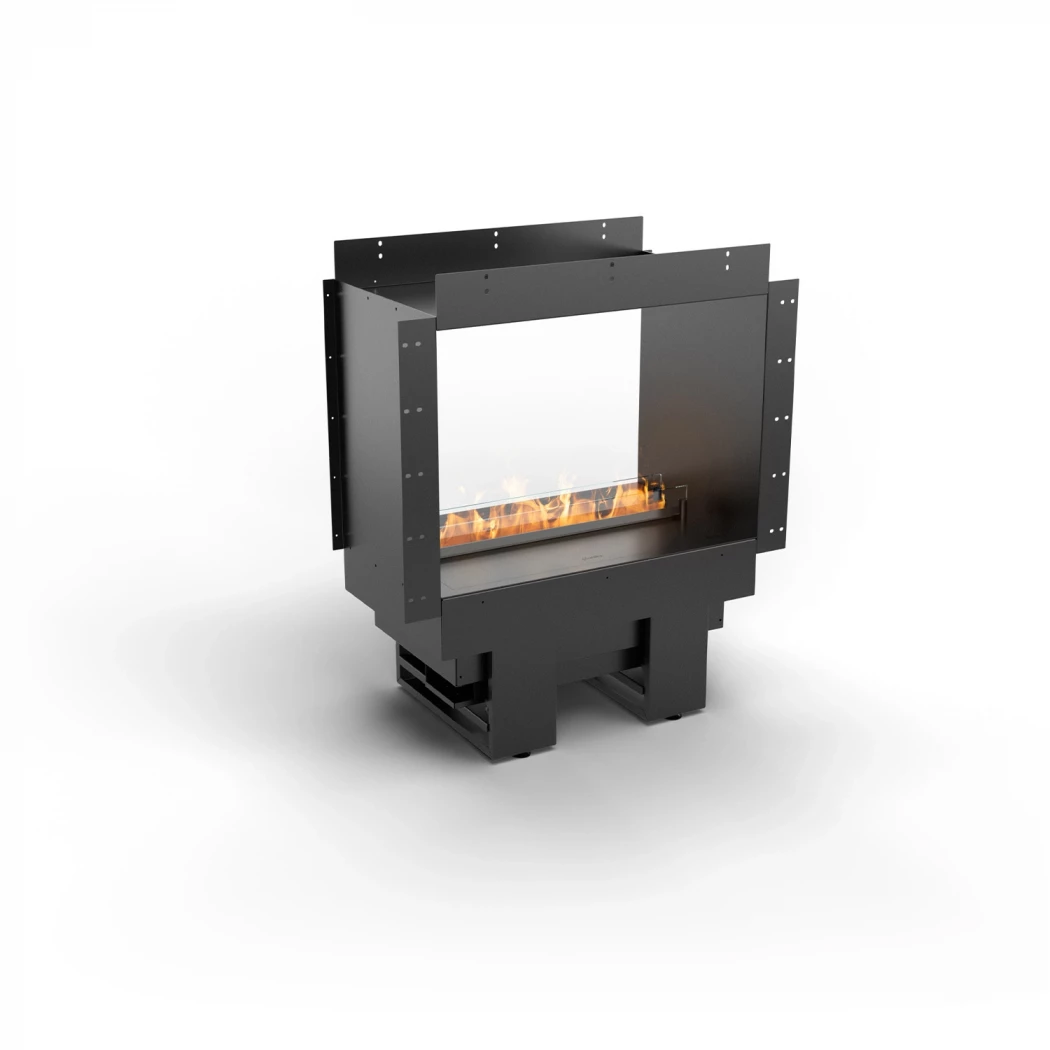 Cool Flame 500 See-through Planika Fires  | Biopeiser-shop.no | 2-sidig Vanndamp Innebygd Peis