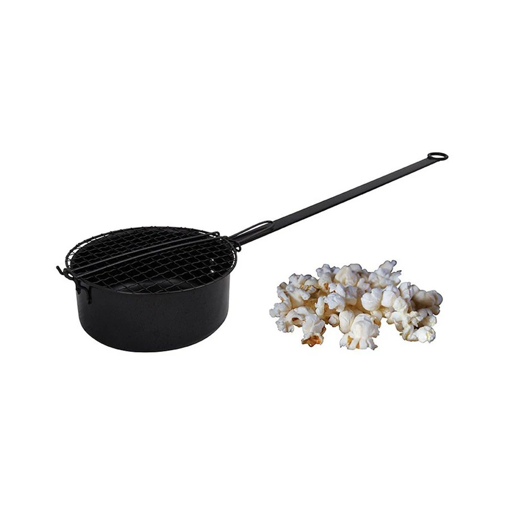 Popcorn Gryte til bålsted | Biopeiser-shop.no | Tilbehør til Utendørs Matlaging