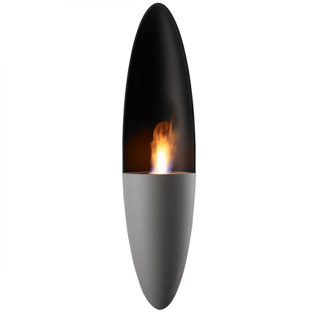 Prometheus PG Safretti - Grå Safretti | Biopeiser-shop.no | Vegghengt biopeis