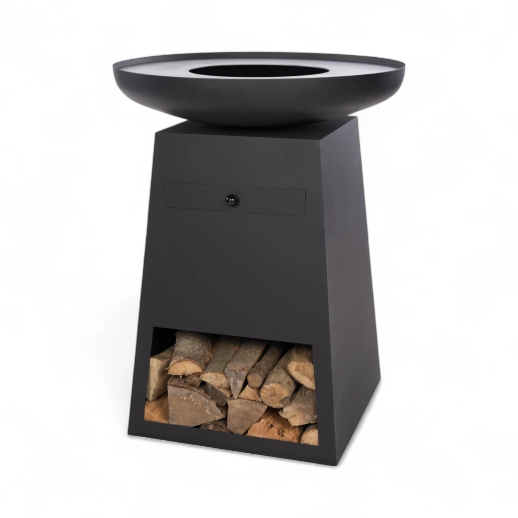 Orion Klassisk Sort Red Fire  | Biopeiser-shop.no | Utendørs bålgrill