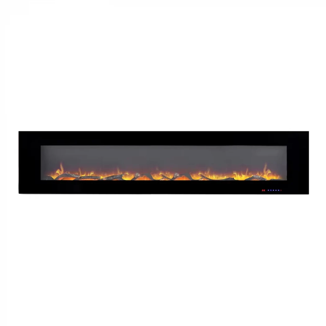 Azurite 213 cm - Vegghengt elektrisk peis ScandiFlames Electric  | Biopeiser-shop.no | Vegghengt elektrisk peis