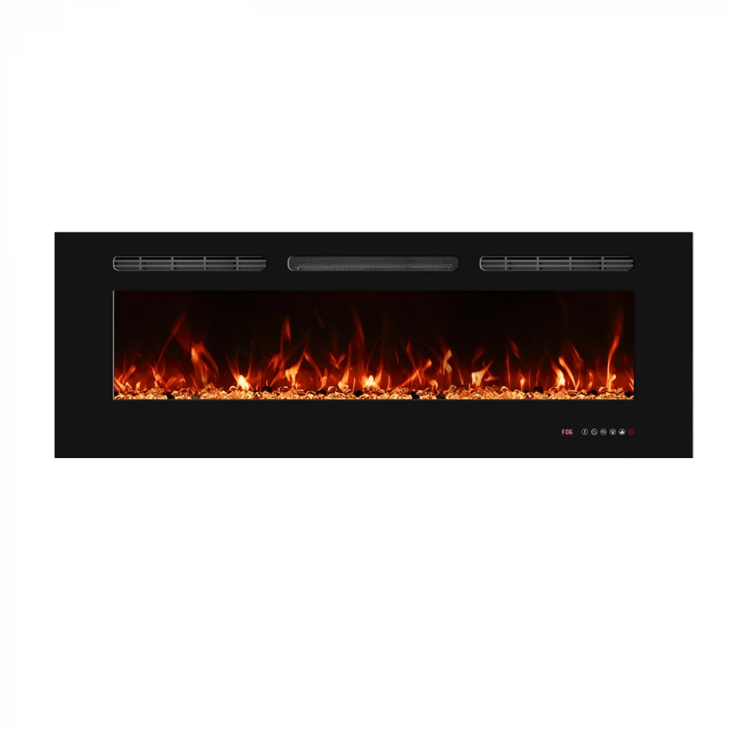 Titanite 127 cm - Vegg og innbyggingspeis  ScandiFlames Electric  | Biopeiser-shop.no | 1-sidig innebygget elektrisk peis