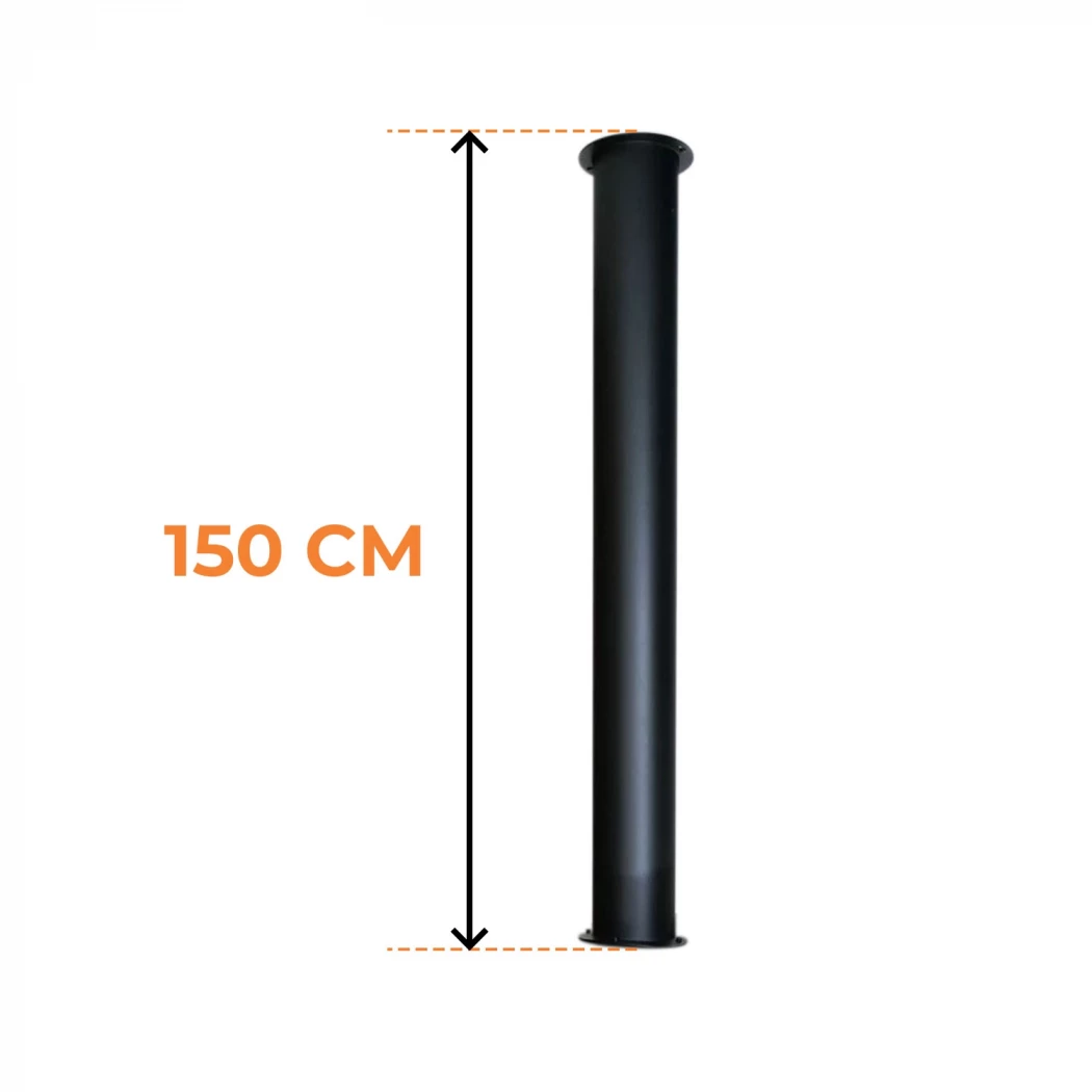 Toronto Rør 150 cm – Totallengde 190 cm | Biopeiser-shop.no |