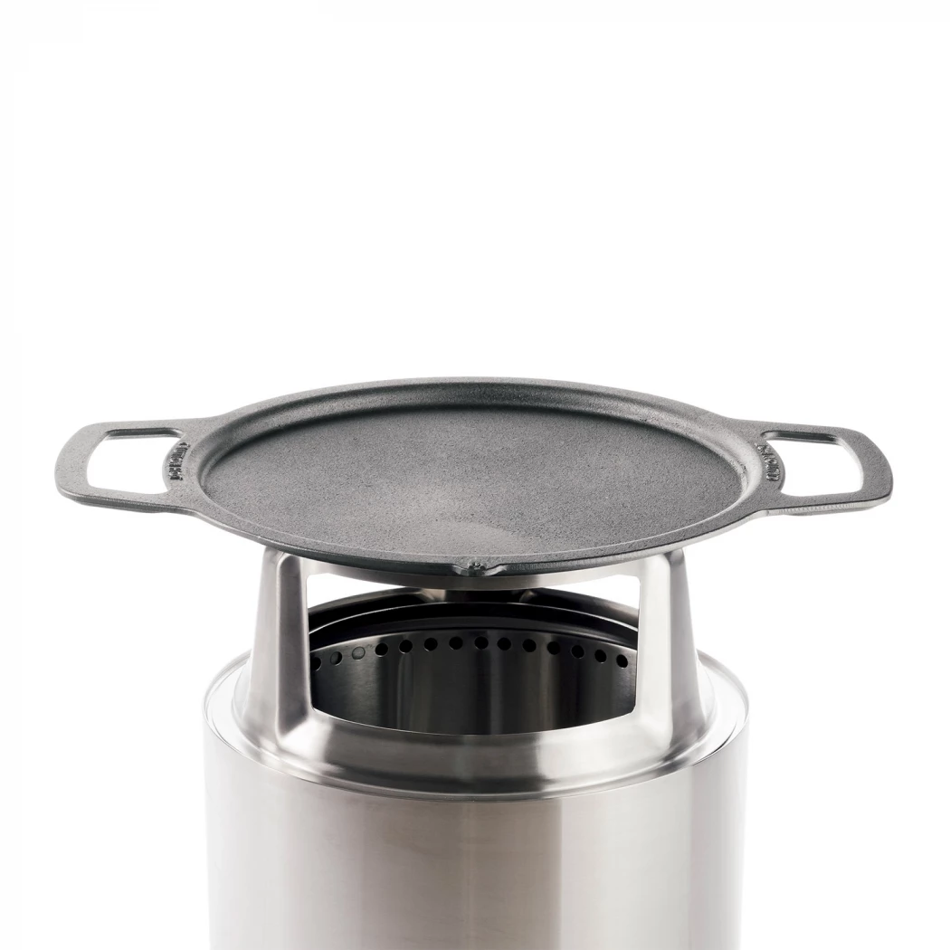 Ranger Stekeplate Topp + HUB Solo Stove  | Biopeiser-shop.no | Tilbehør for matlaging over bål
