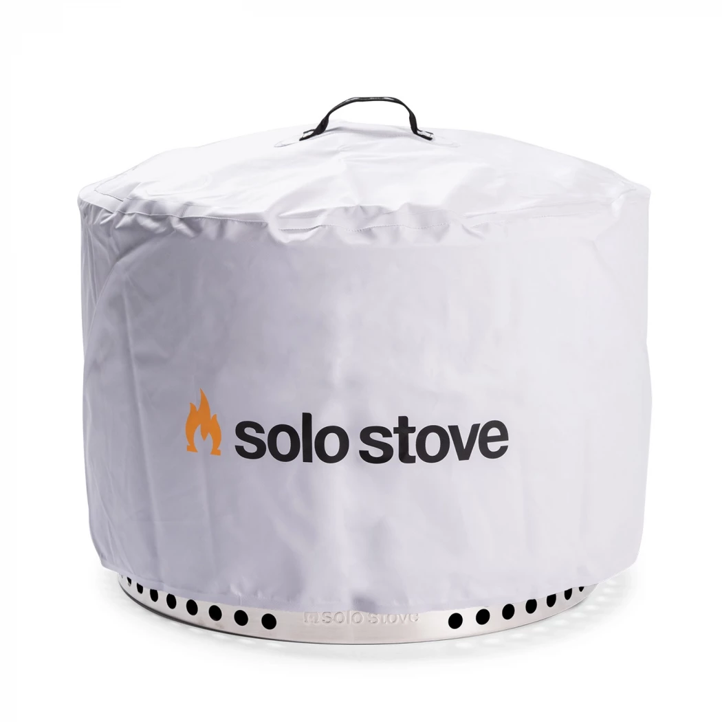 Yukon Cover - Hvit Solo Stove  | Biopeiser-shop.no | Tilbehør til bålpanne