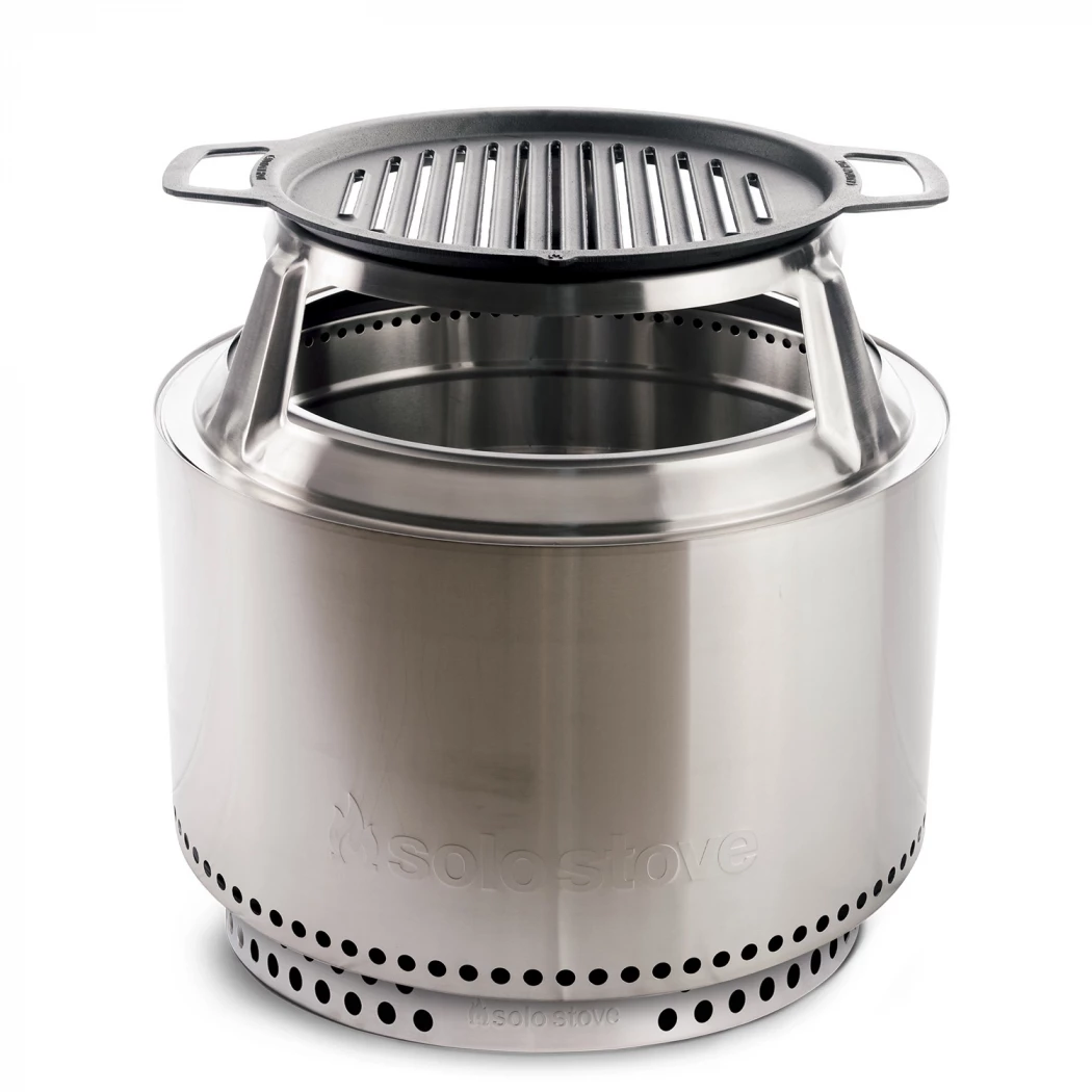 Yukon 27” Grilltopp + HUB Solo Stove  | Biopeiser-shop.no | Tilbehør for matlaging over bål
