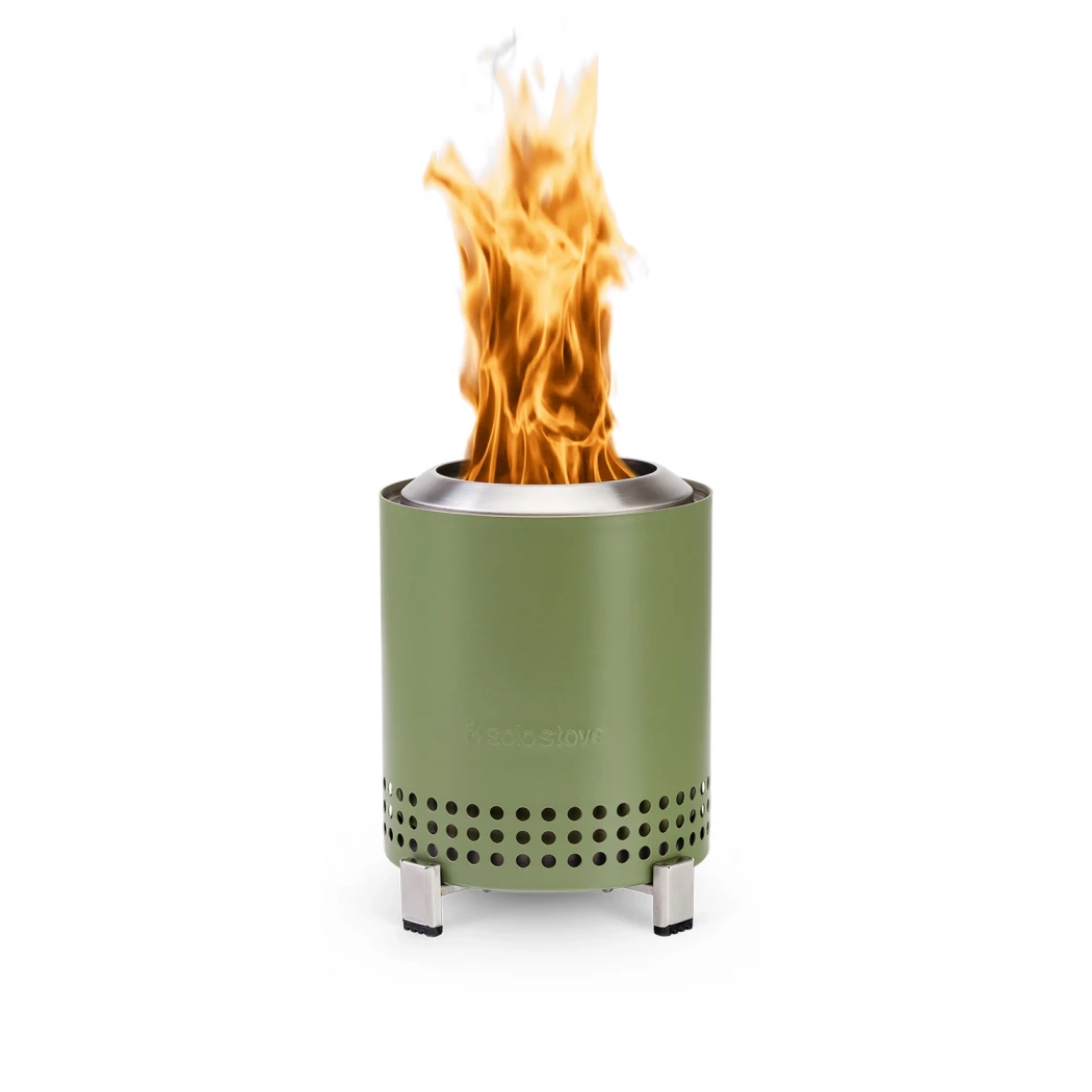 Mesa Bålpanne Bordmodell - Deep Olive Solo Stove  | Biopeiser-shop.no | Bålfat til bord