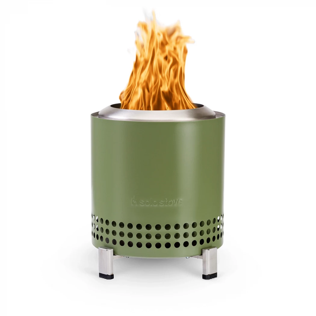 Mesa XL Bålpanne Bordmodell - Deep Olive  Solo Stove  | Biopeiser-shop.no | Bålfat til bord