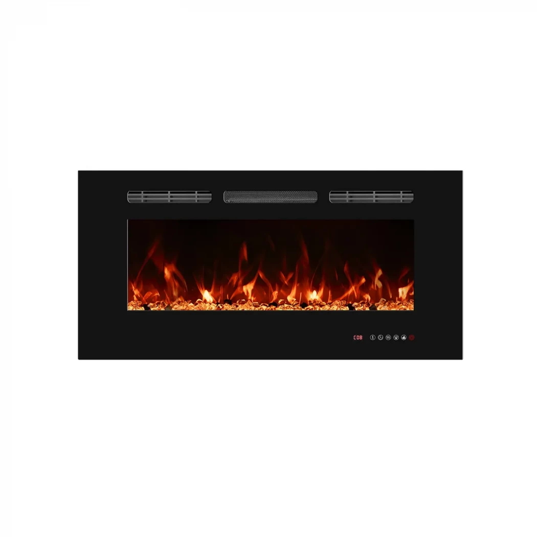 Titanite 91 cm - Vegg og innbyggingspeis ScandiFlames Electric  | Biopeiser-shop.no | 1-sidig innebygget elektrisk peis