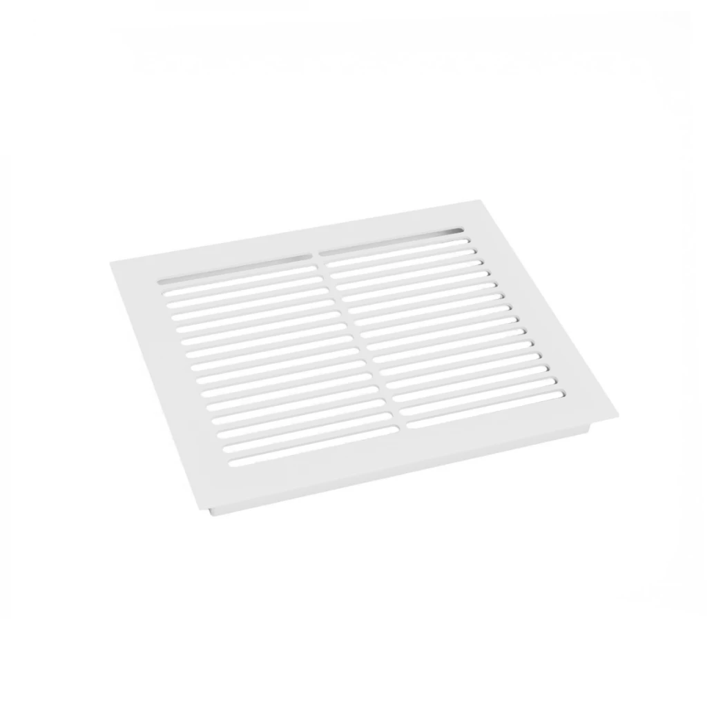 Ventilasjonsrist Hvit - 25x20,5 cm - 210 cm2  | Biopeiser-shop.no | Ventilasjonrist