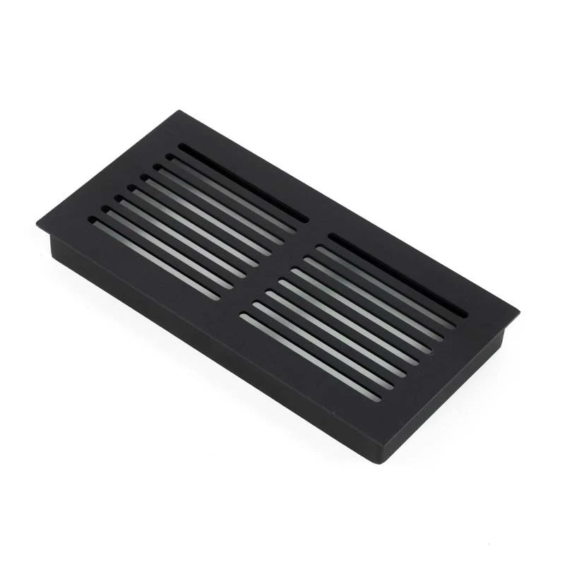 Ventilasjonsrist for peis - Svart | Biopeiser-shop.no |