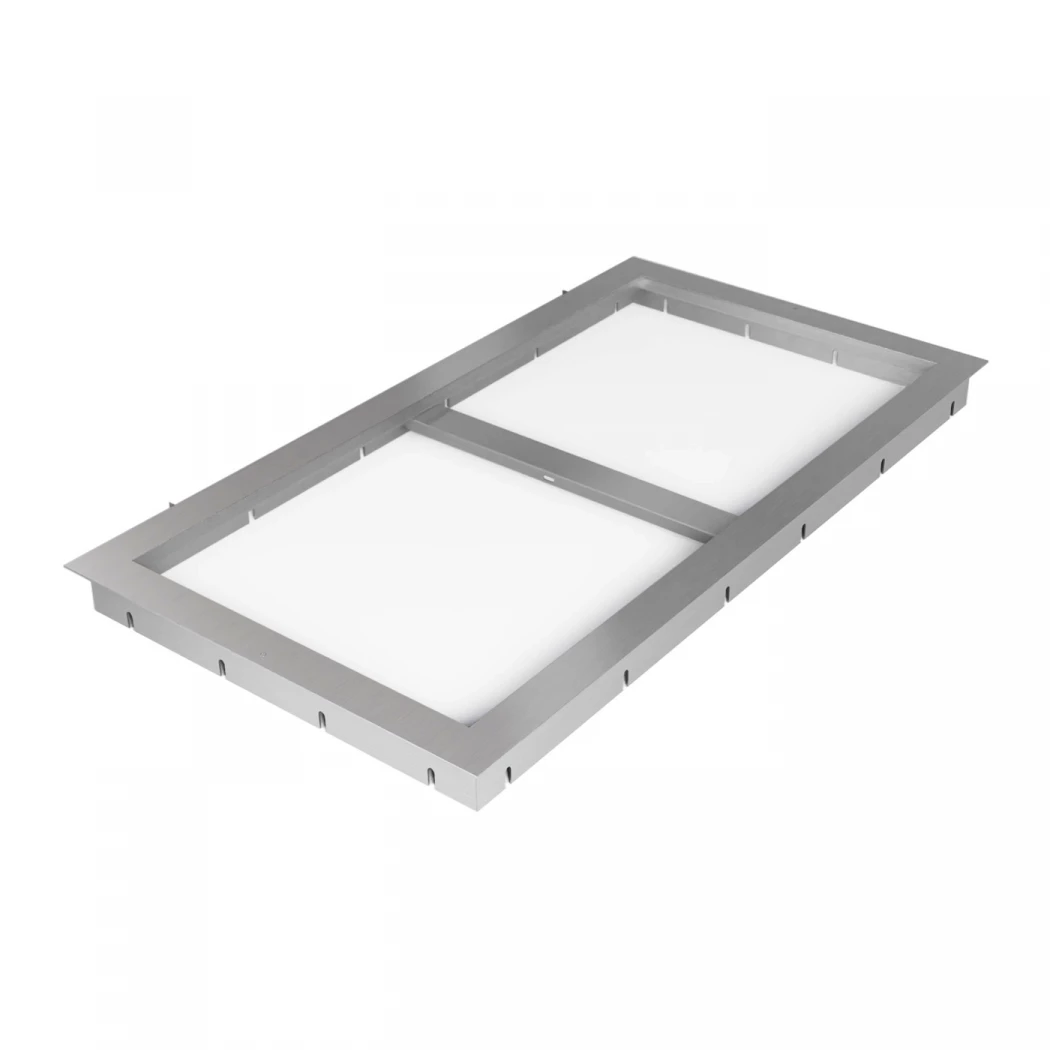 Vinorage glassdør til vinkjeller med motor - 640 x 1000 mm - Rustfritt stål