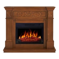 Toscana Elektrisk Peis Sett - Eik